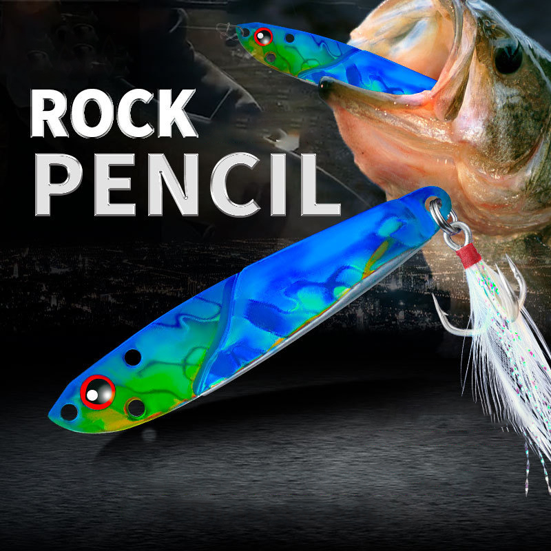 Fishing Equipment For Trout - 1 Stück Metall-Jig 3D Fischköder Forellenangeln
