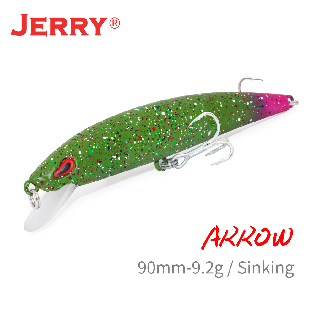 Fishing Equipment For Trout - Jerry Pfeil Sinking Casting Trolling Minnow