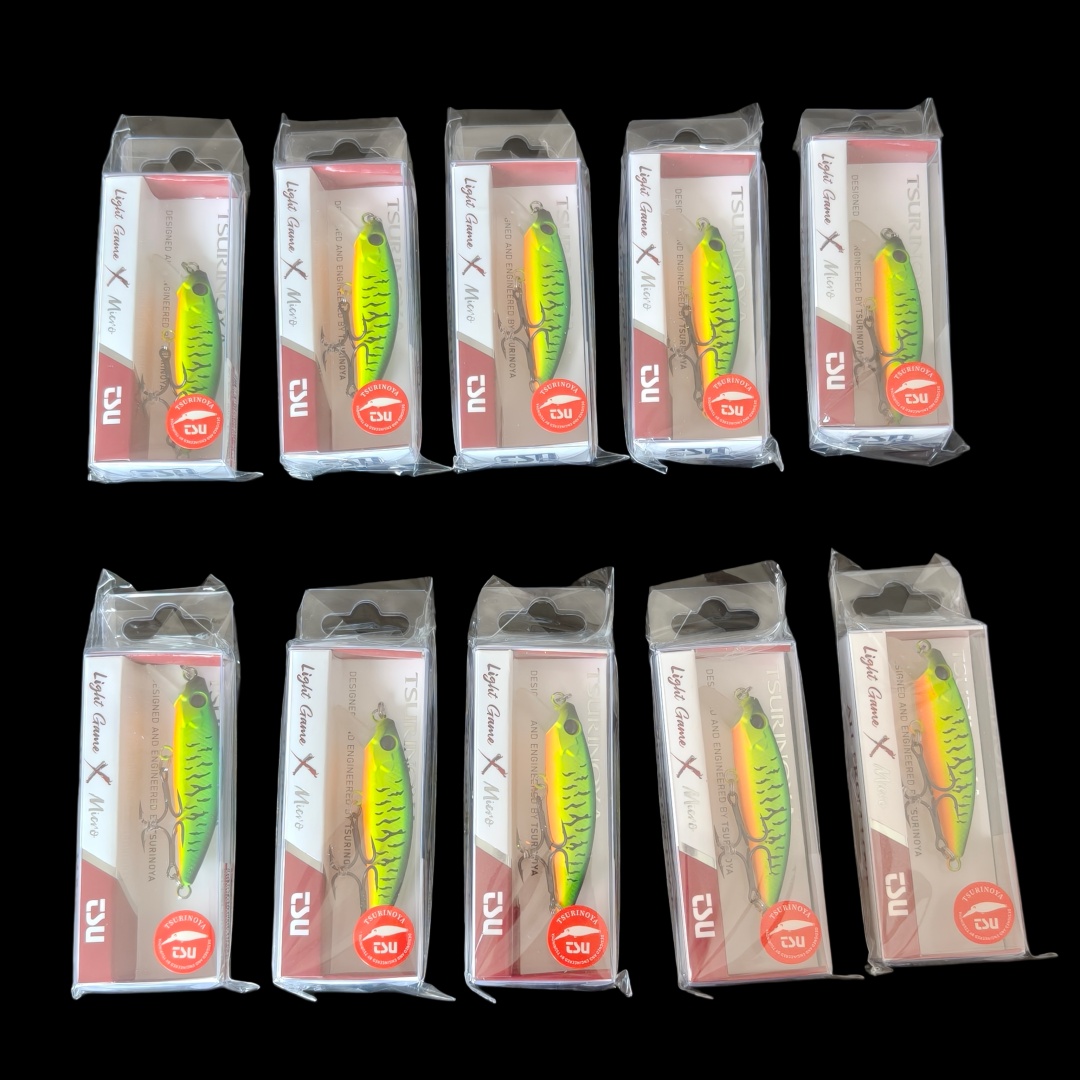 Fishing Equipment For Trout - TSURINOYA 10 Stück 51mm 5,8g Intruder
