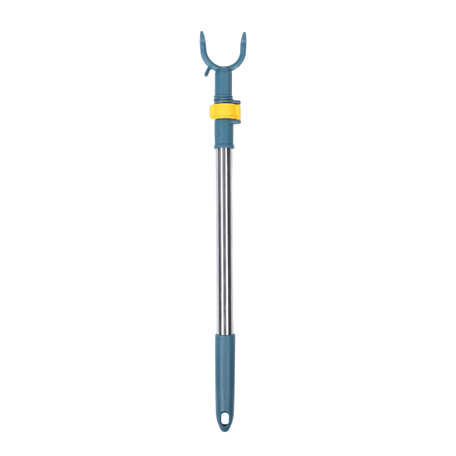 Telescopic Fishing Rod - Teleskopierbare Edelstahl-Wäschestange, verstellbare Kleiderstange mit blauem