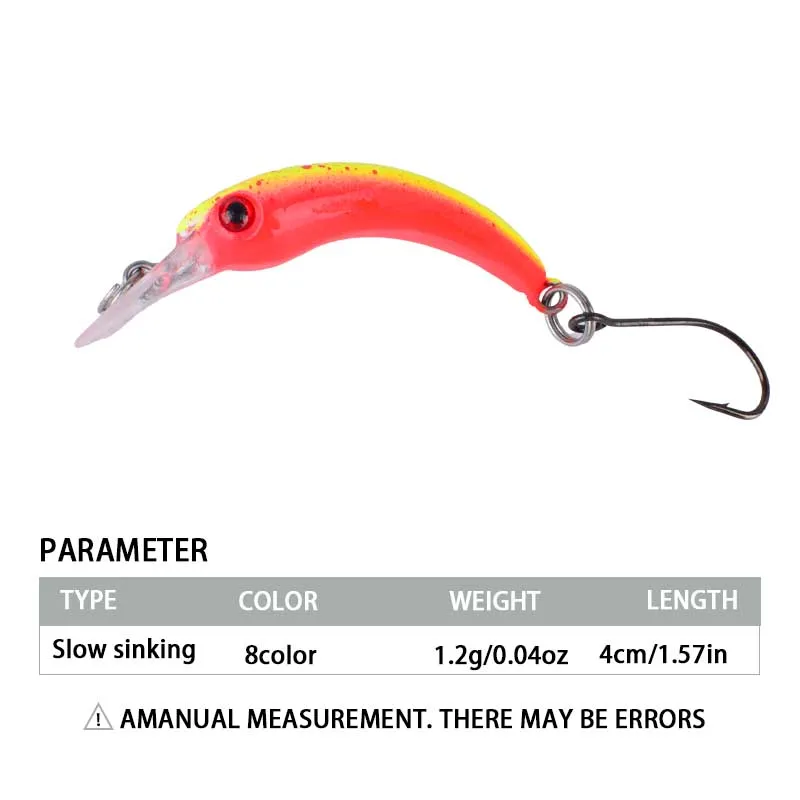 8 Stück langsam sinkende Angel – Fishing Equipment For Trout Bewertung und Preis