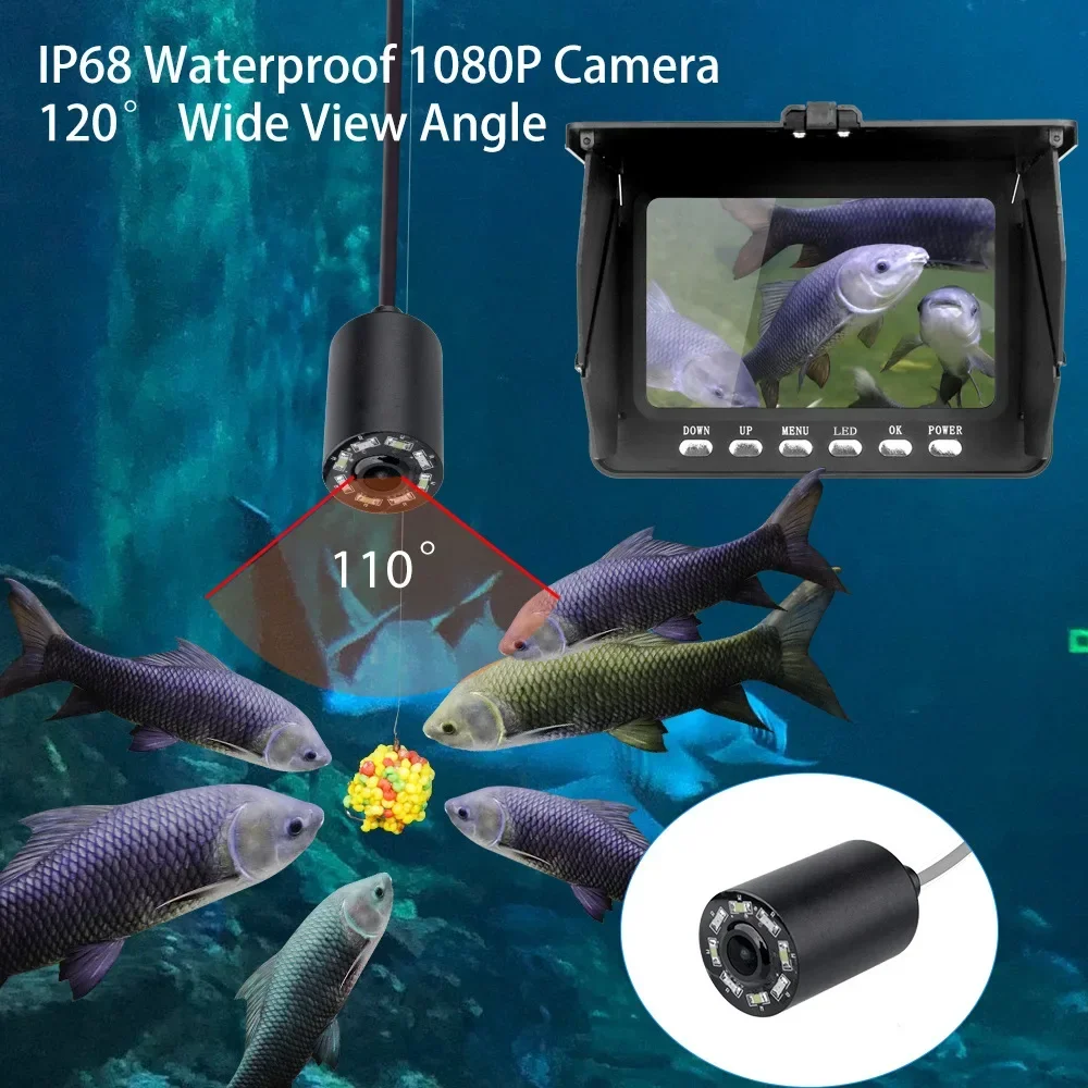 Fisch Finder 5,0 Zoll LCD Disp – Underwater Fishing Camera Bewertung und Preis