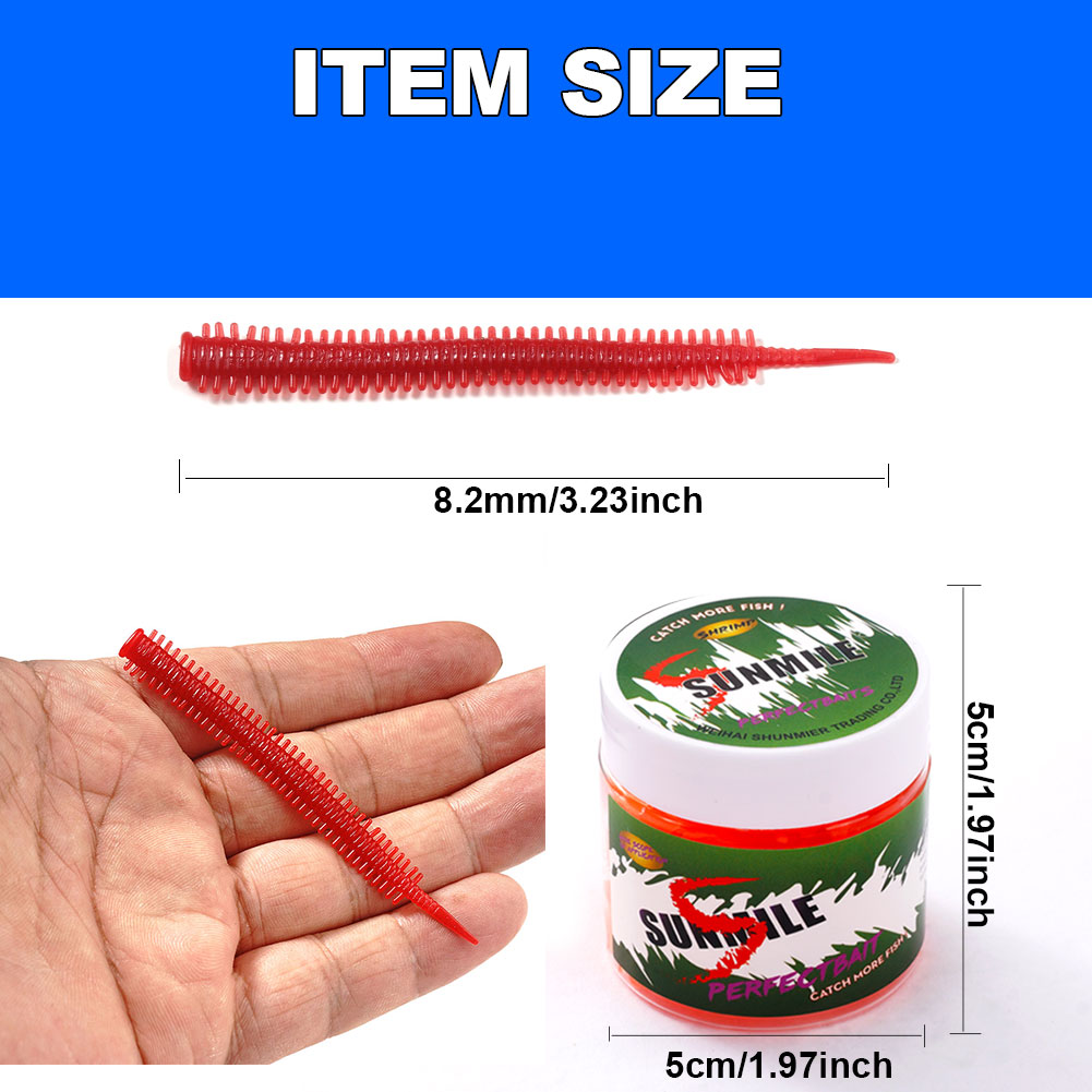 SUNMILE 10 Stück Sandwurm-Köde – Fishing Equipment For Trout Bewertung und Preis
