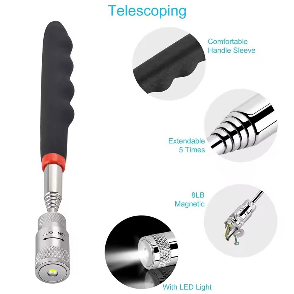 Teleskopischer Magnetstift mit – Telescopic Fishing Rod Bewertung und Preis