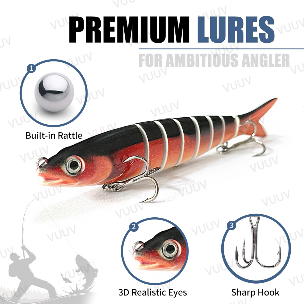 10 Stück Angelköder für Barsch – Fishing Equipment For Trout Bewertung und Preis