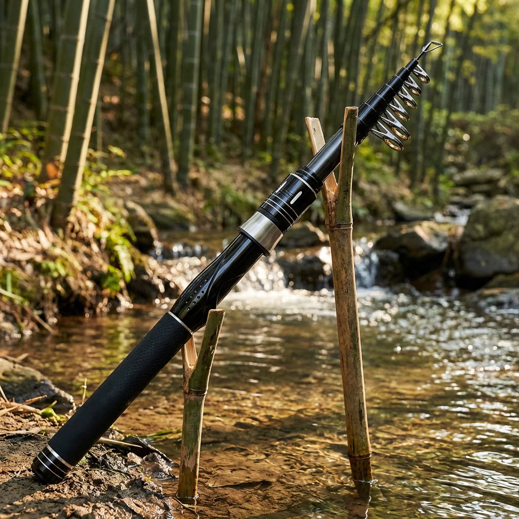 Ultraleichte Teleskop-Kohlefas – Telescopic Fishing Rod Bewertung und Preis
