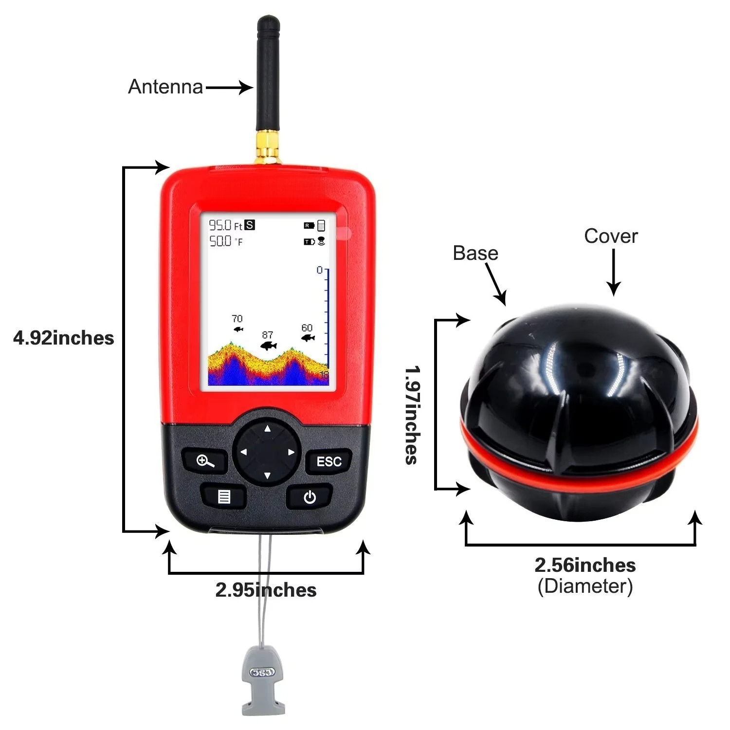 Neuer Fischfinder mit Tiefener – Fishing Equipment Manufacturers Bewertung und Preis