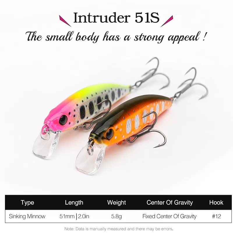TSURINOYA 10 Stück 51mm 5,8g I – Fishing Equipment For Trout Bewertung und Preis