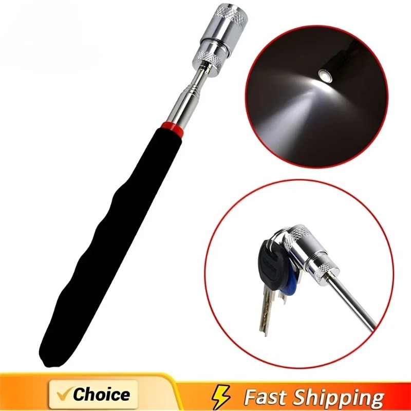 Teleskop-Magnetstift mit LED-L – Telescopic Fishing Rod Bewertung und Preis